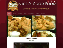 Tablet Screenshot of nigelsgoodfood.com